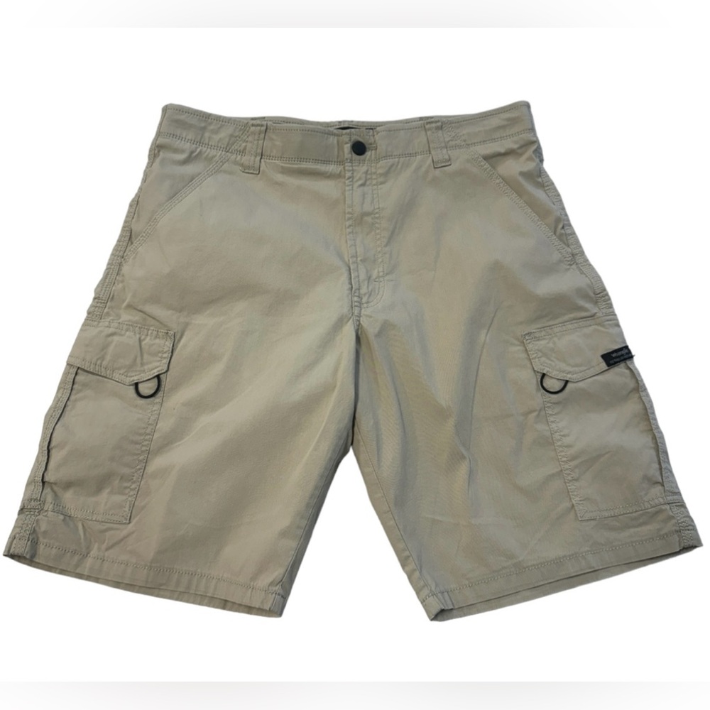 Wrangler Men’s Khaki Cargo Shorts Size 34